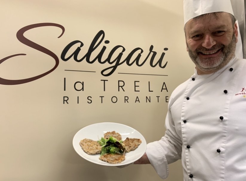 Tortin "Saligari"- Ristorante La Trela - chef Mario Saligari