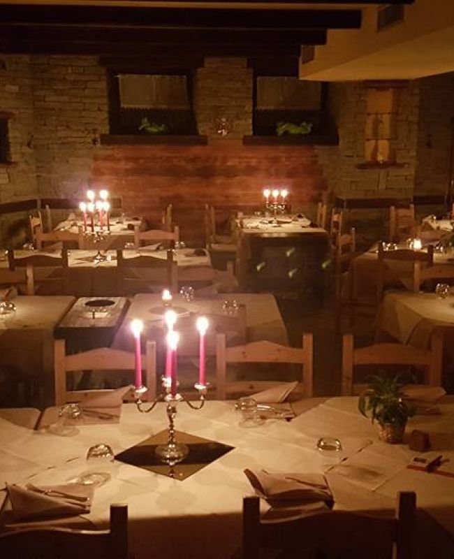 cena a lume di candela