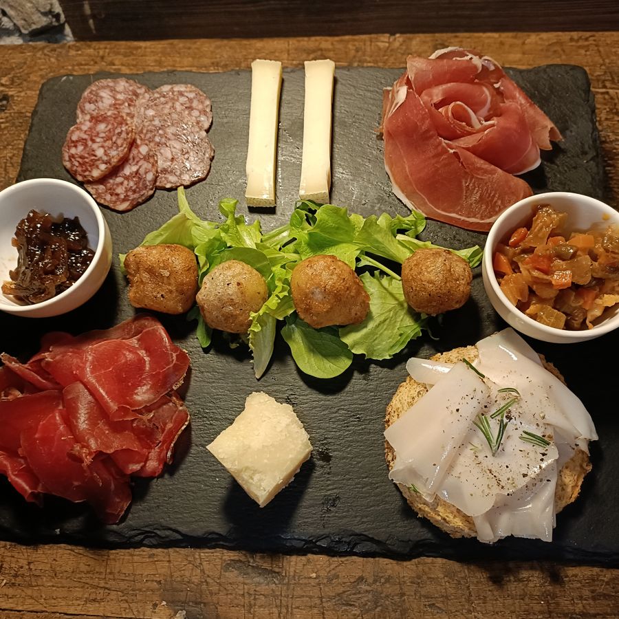 tagliere salumi e chat