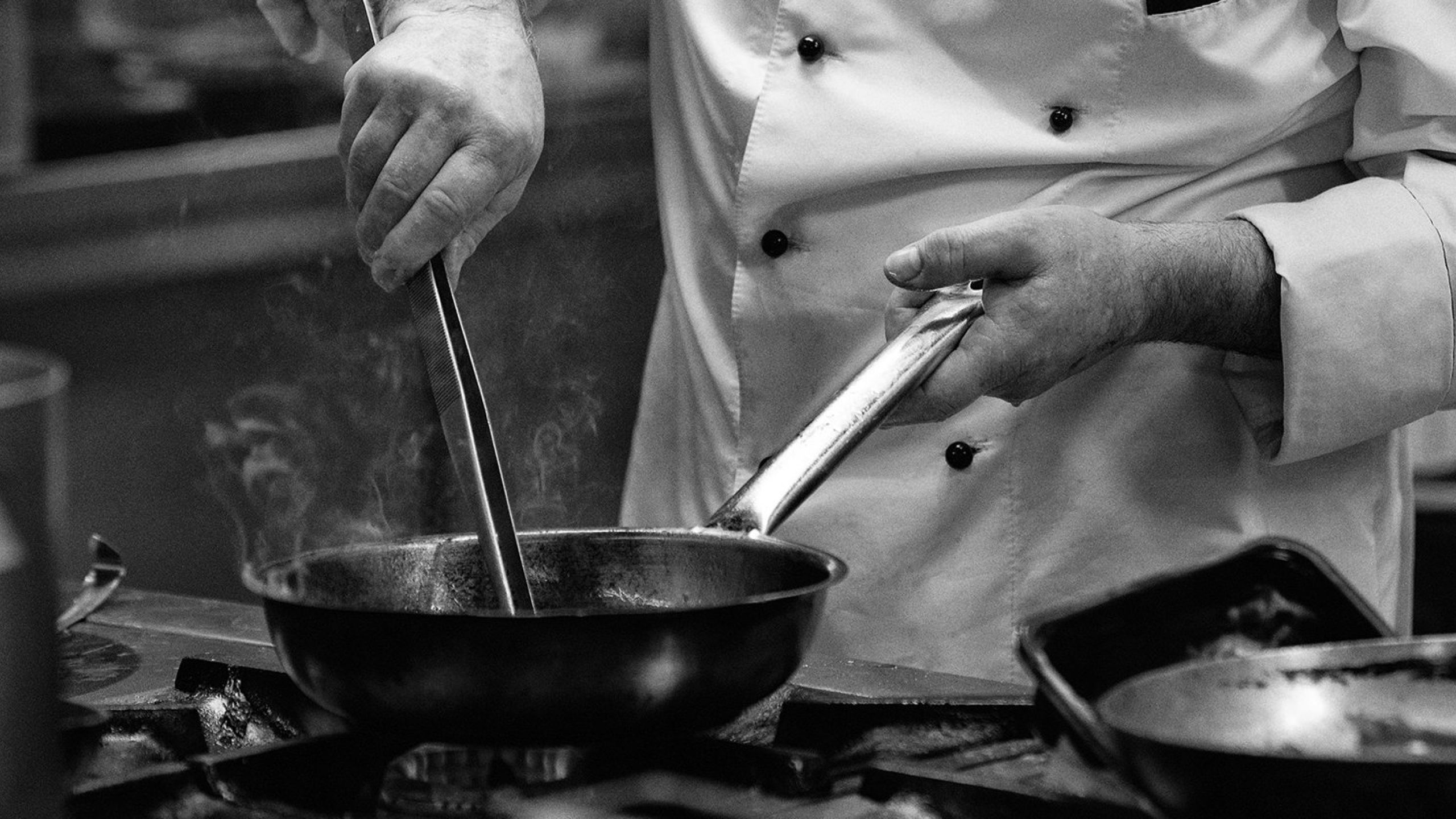 chef che cucina