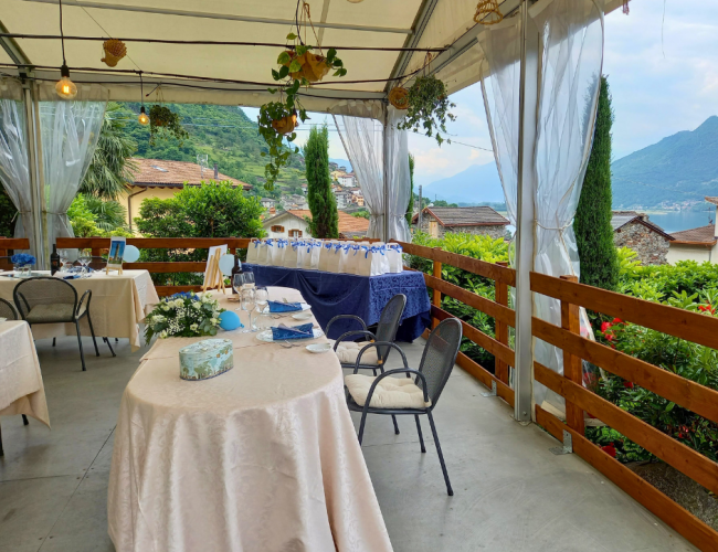 gazebo tavolo sposi