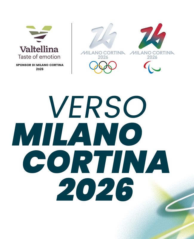 banner verso milano cortina olimpiadi 2026