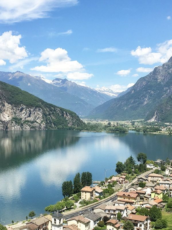 panorama lago di como