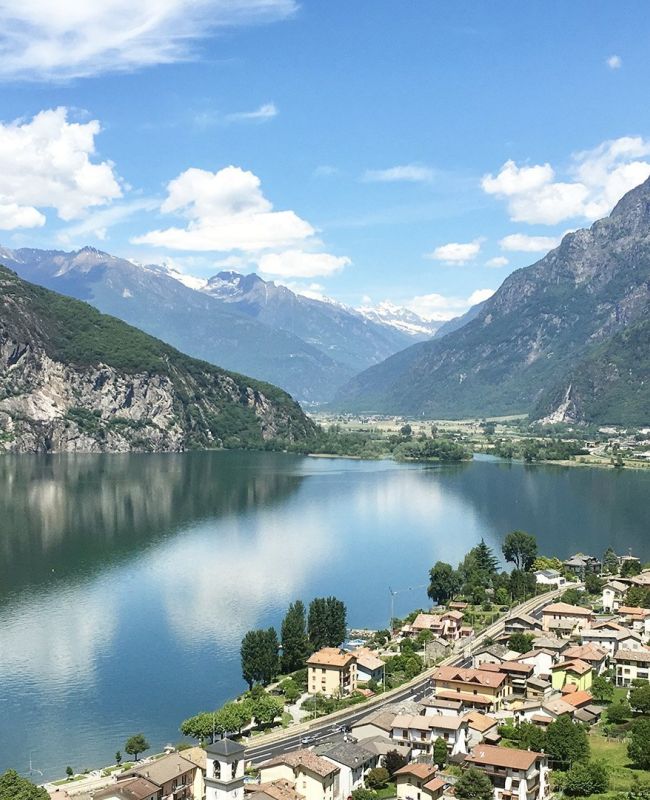 panorama lago di como