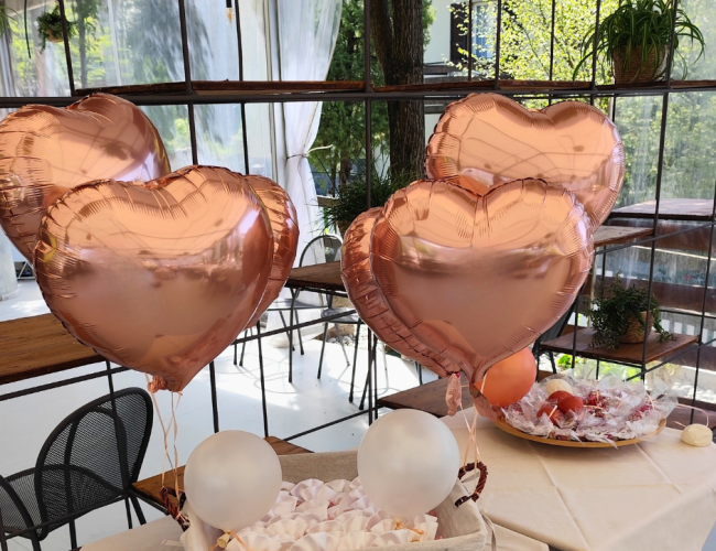 palloncini cuore